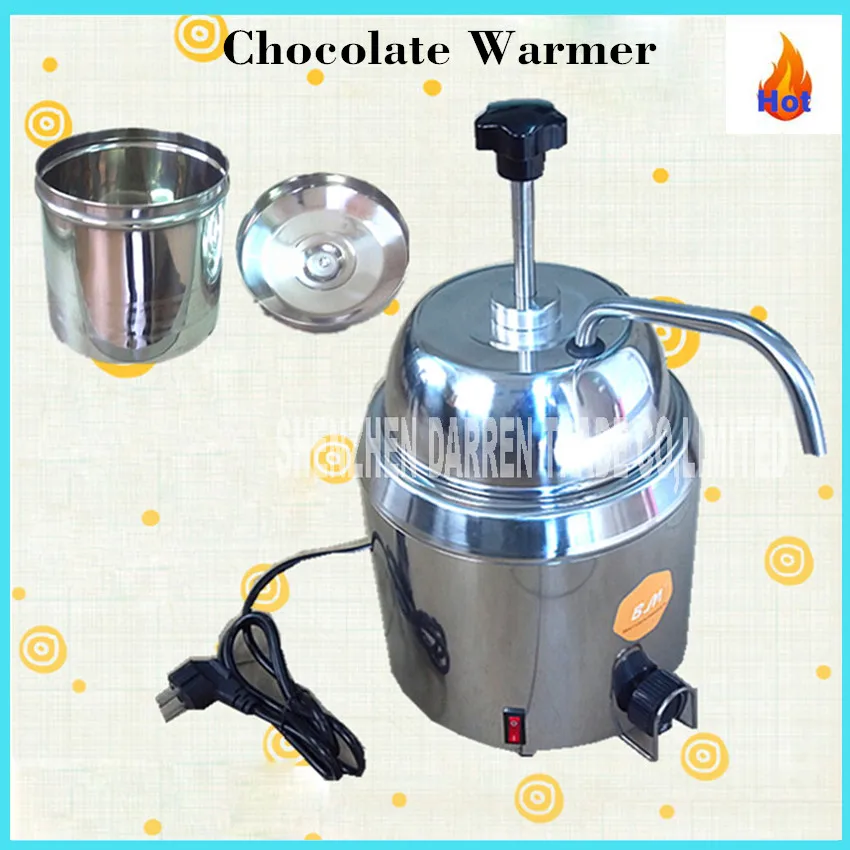 110V Or 220V Hot Cheese Chocolate Dispense Warmer, water heating machine, pump, Western food, cafeteria, food machinery BM-280