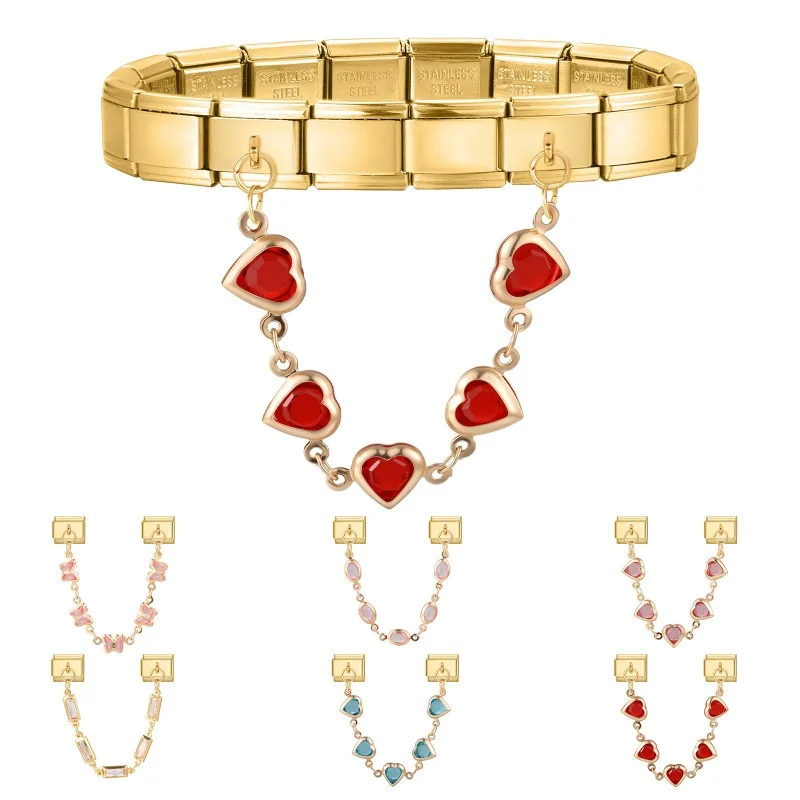 Fashion Jewelry Charm Bracelet Stainless Steel