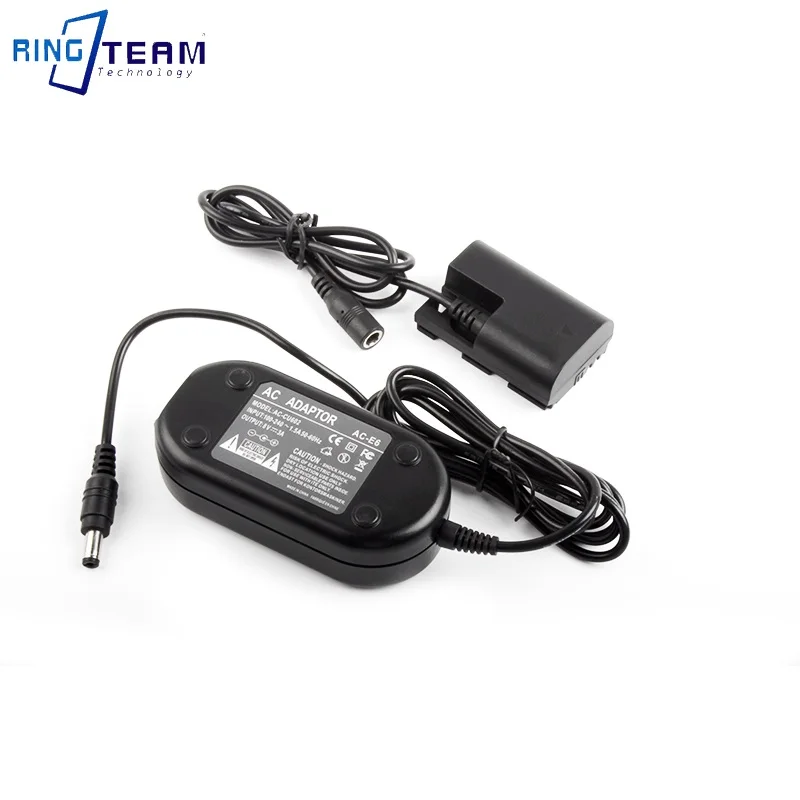 Nuovo Ack-E6 Adattatore Di Alimentazione Dr-E6 Accoppiatore Con Viti Lp-E6 Acke6 Per Canon Eos R R5C / Blackmagic Pocket Cinema Camera Bmpcc 4K 6K