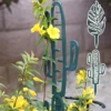 7 Shapes Plant Support Stand Plastic Cactus Racket Climbing Frame Balcony Flower Potted Fixed Rod Tomato Strawberry Supporter 4