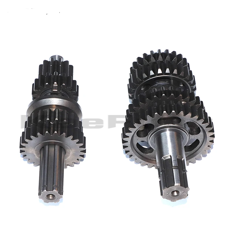 Motor Fourth Gear Main Countershaft Transmission Box Counter Shaft Fit Lifan 125cc Electric Foot Start Engines ZB-110 Parts