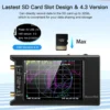NanoVNA-H4 2.8/4inch Vector Network Analyzer HF VHF UHF Antenna Analyzer V4.3 with SD Card Slot New Updated10k-1.5GHz Tool 3