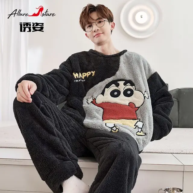 Vnihaq Mens Loungewear Sets Winter Fleece Half Zipper