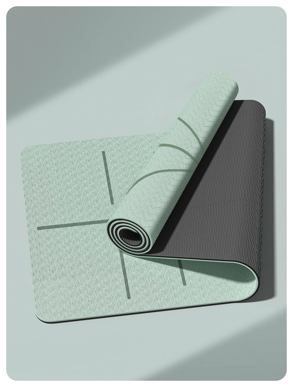 Description Picture 3 of itemdatura Yoga Mat Eco Friendly Fitness Exercise Mat with storage bag Pro Yoga Mats for Women Workout Mats for Home,Pilates