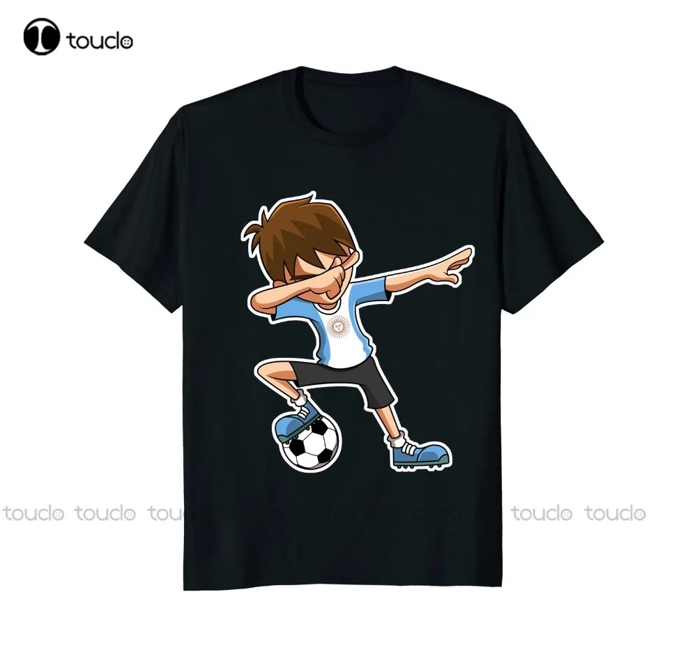Estate Nuovo Arrivo Camicia Corta Da Uomo Per Ragazzi Dabbing Bandiera Argentina Jersey Regali Tee Poliestere T Xs-5Xl