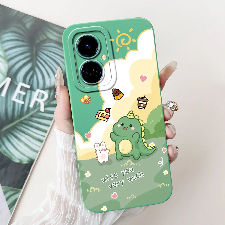 Cute Cartoon Camera Protection Matte Soft Phone Case Cover
