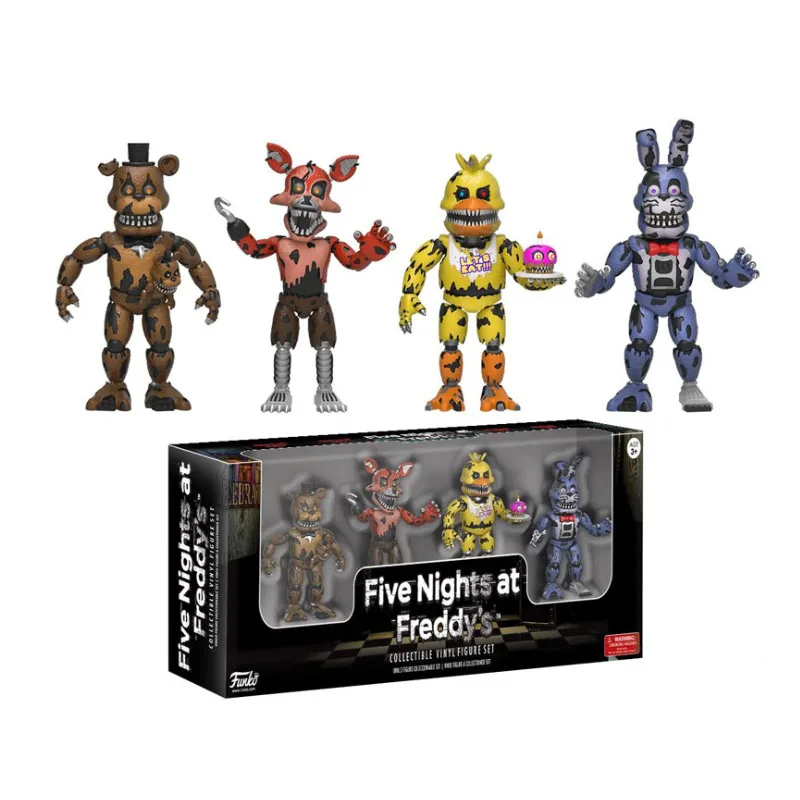 Conjunto de 8 peças cinco noites no Freddys FNAF Angola