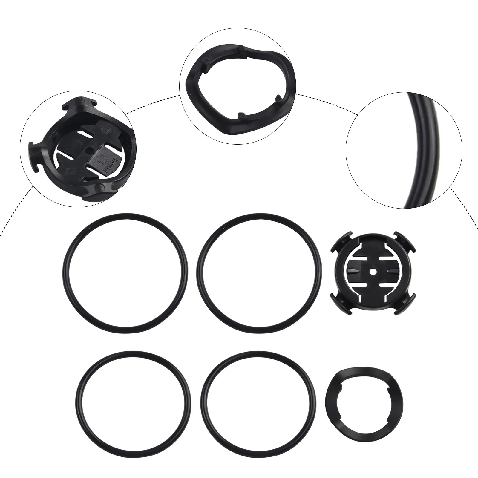 Fahrrad Computer Halterung Bike Rand Viertel Drehen Computer Halterung Für Garmin Vorbau Für Lenker Speedmeter Klammern Halter – Detail 2