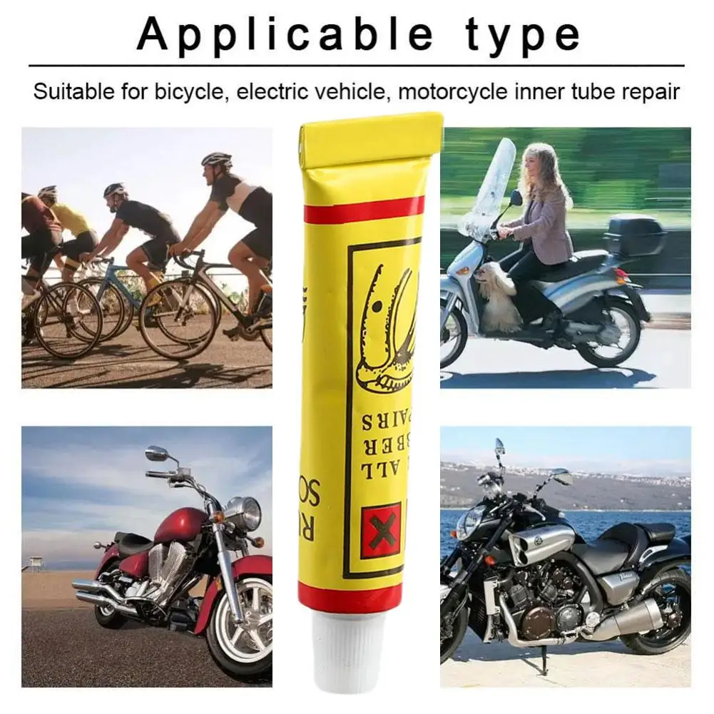 Portable Tyre Vulcanized Glue for Car Motorcycle Bicycle Tire Repair