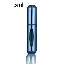 Portable Refillable Mini Perfume Spray Bottle (5ml blue)