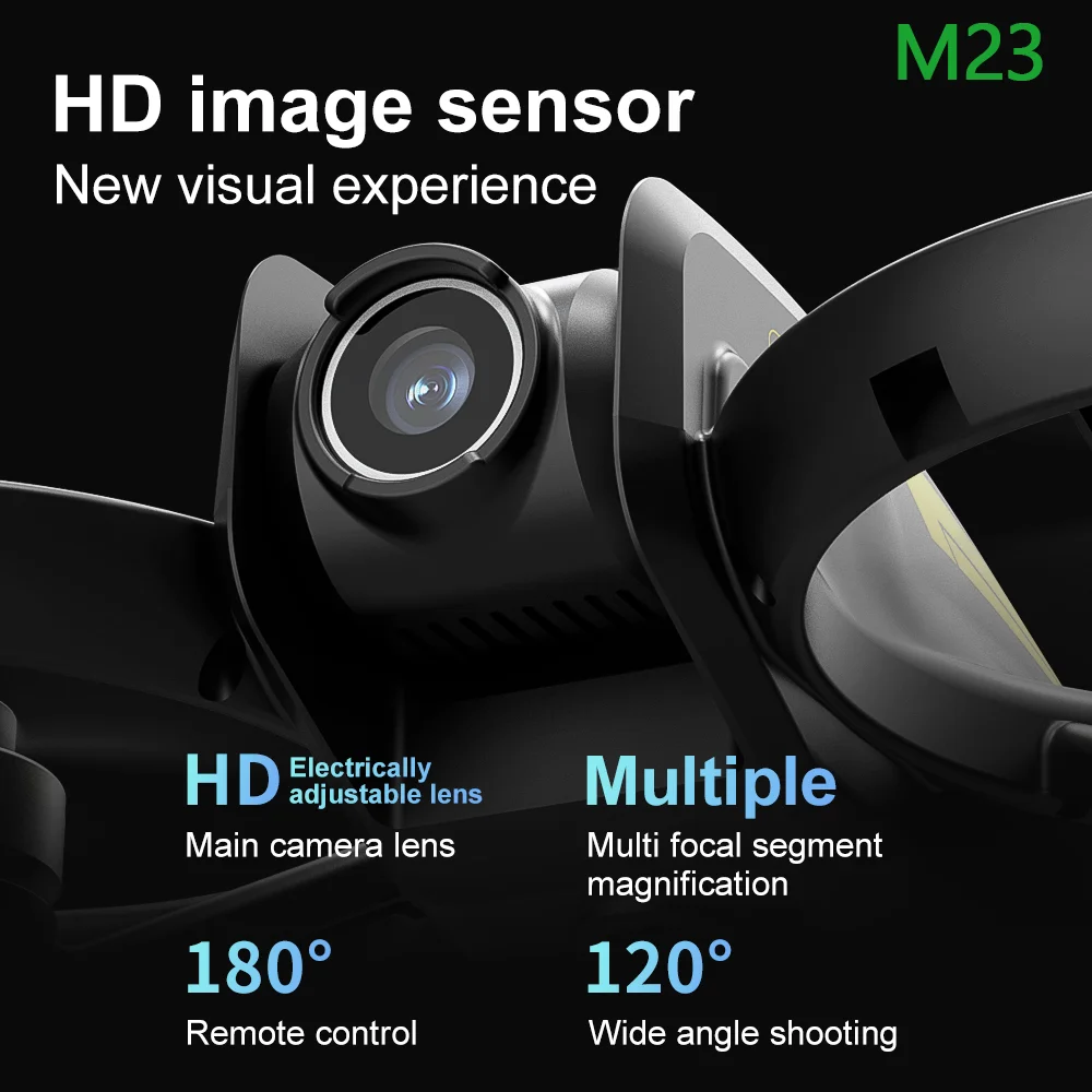 Nuovo 2025 M23 Drone Professionale 4K Doppia Lente con Controllo dello Schermo 360 Gradi Stunt Flip Decollo e Atterraggio con Un Pulsante Nuovo - immagine 6