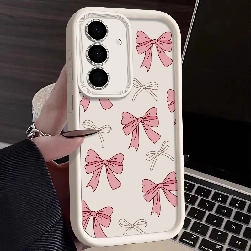 Elegant Bow Tie Silicone Case – Stylish Protective Cover