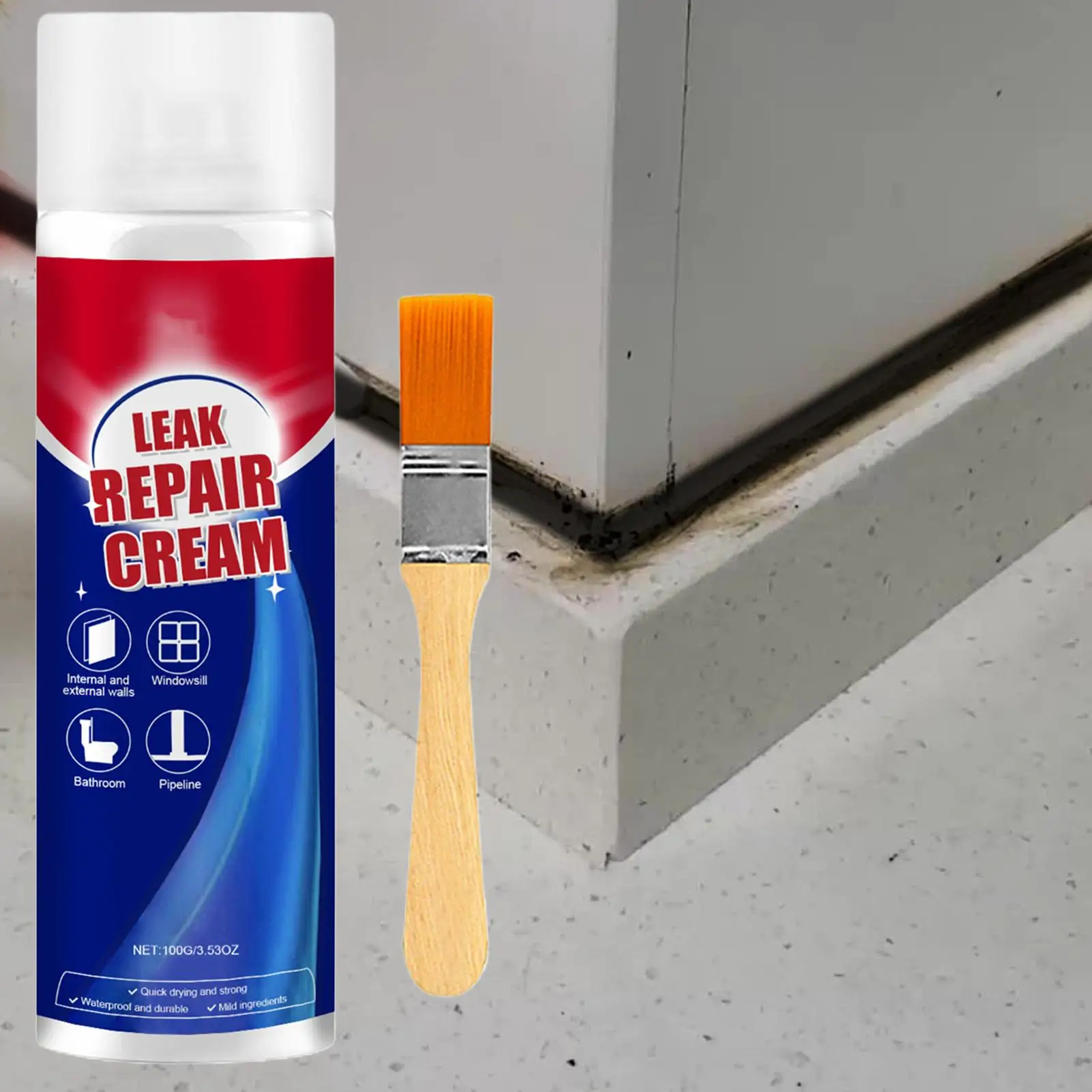new 100ml Leak Repair Waterproof Sealant Super Strong Bonding Household Seal Repair Tool Sealant Cream Coating Liquid Spray