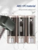 Shampoo Dispenser for Shower Wall 1/2/3×200ML Chamber Refillable Liquid Soap Dispenser Bottle Bathroom Containers Transparent 6