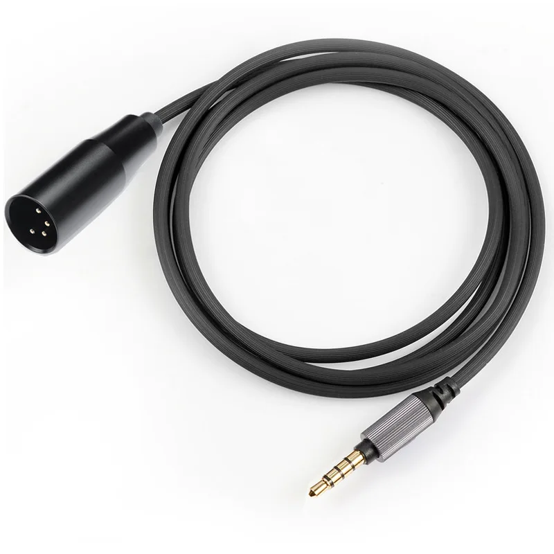 Headphone Cable 3.5mm To 4-Pin XLR Balance Cable For SONY WH-1000XM5 XM4 XM3 MDR-XB950BT MDR-7520 ATH-M50XBT2 Audio Cable
