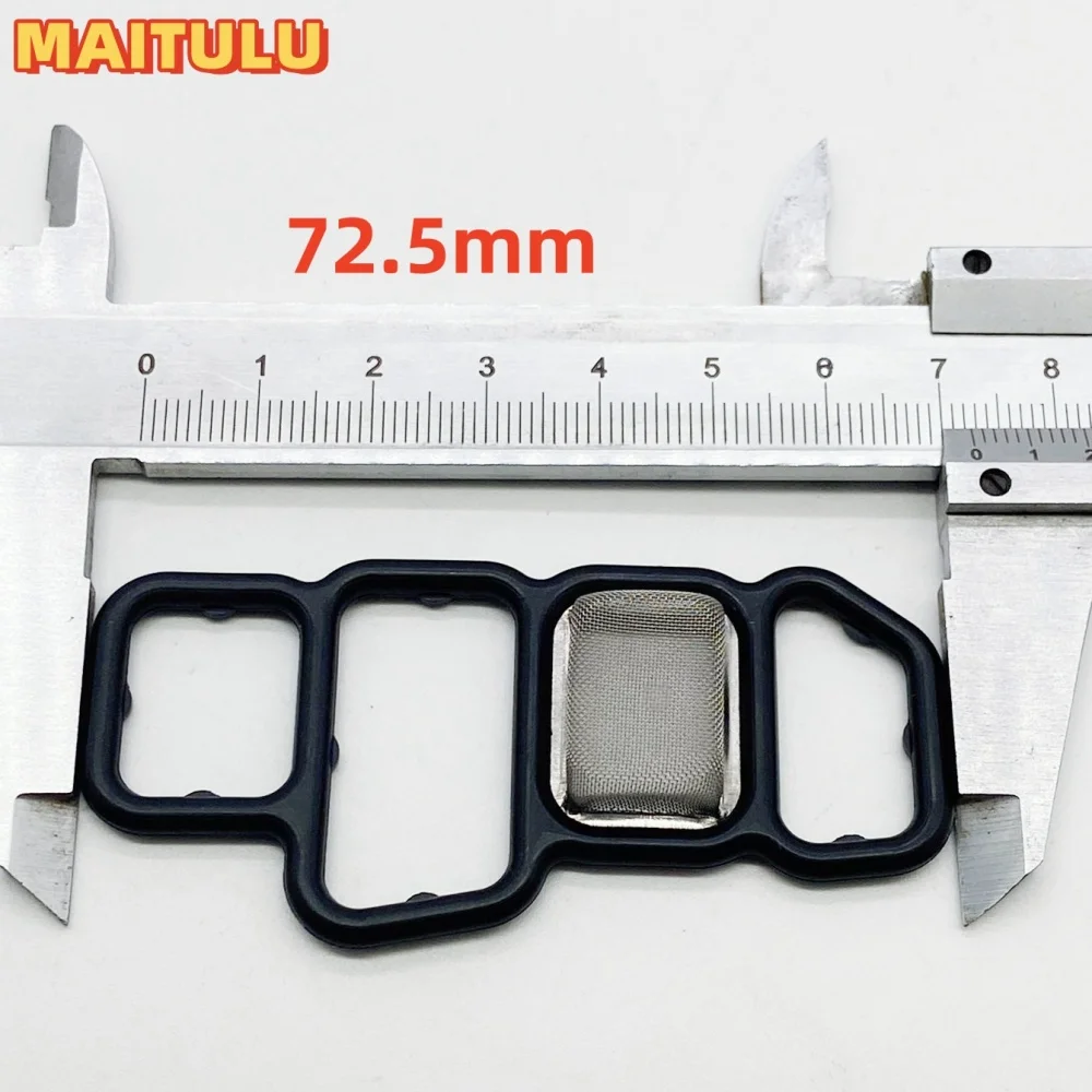 15826-RNA-A01 For Honda Civic 2006-2014 Accord Spool Valve Filter Gasket Filter 15826RNAA01-Packed auto spare parts