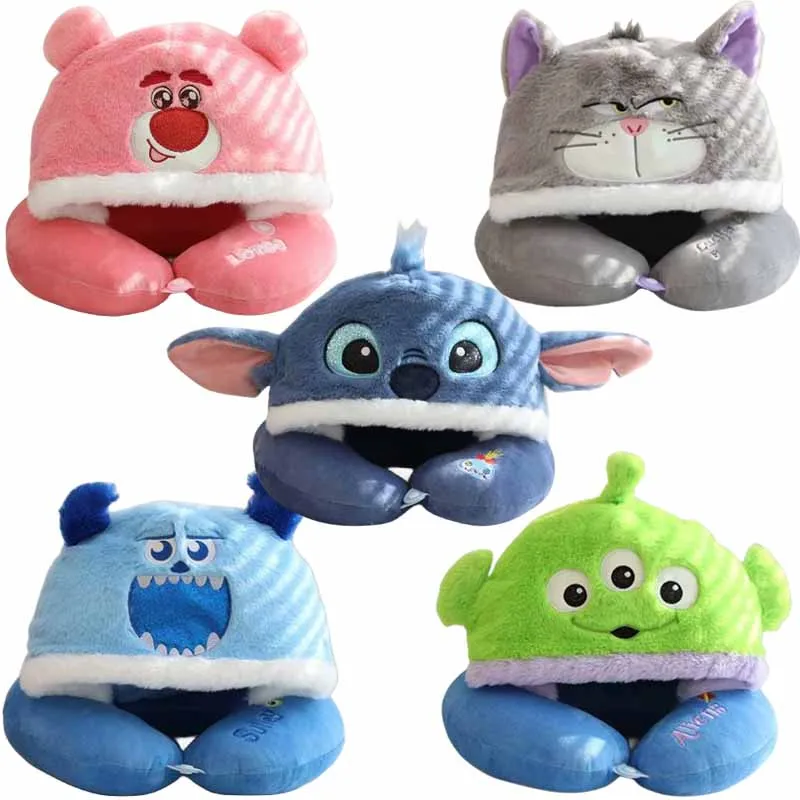 

Подушка в форме буквы U из мультфильма «Disney Stitch Alien Sullivan Lotso»