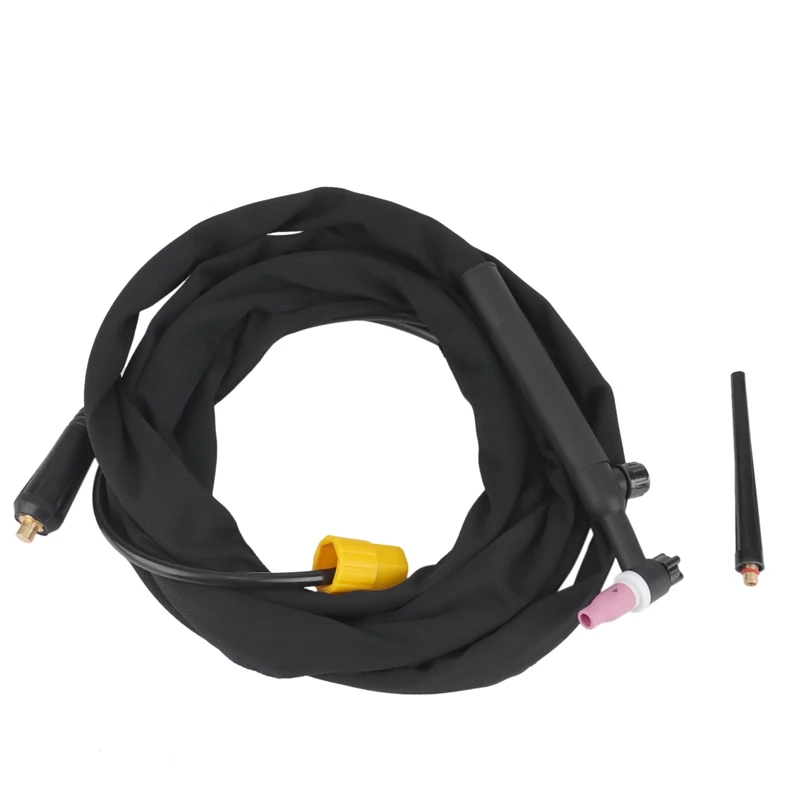

New WP9FV TIG Torch 4M Gas Tungsten Arc Welding Torch WP9 Argon Air Cooled Flexible Neck Gas Valve TIG Welding Torch