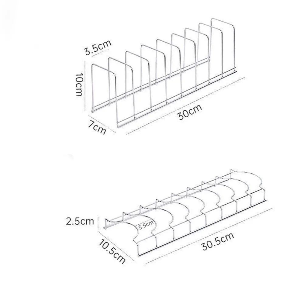 Sleek Stainless Steel Space-Saving Dish Drying Rack