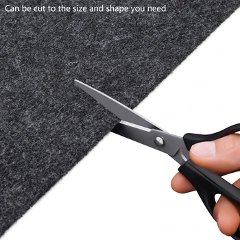 Grey, 74'' x 99 '' Hot Tub Mat, Above-Ground Pool Protector Mat, Anti-Slip & Waterproof Backing, as Yoga Mat, Treadmill Mat 6