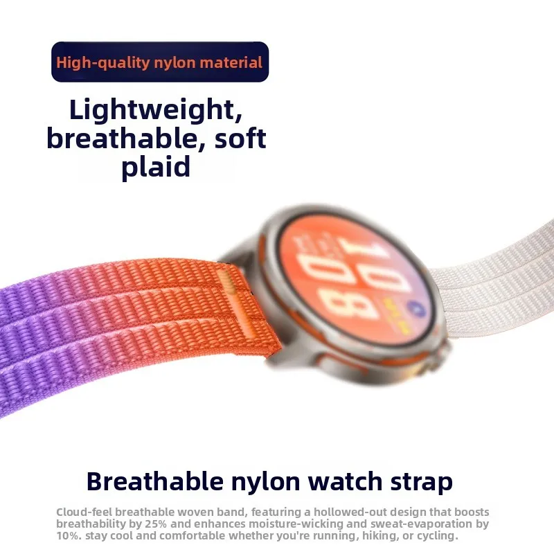 Nylon Correa Strap Wristband for Huawei Watch Fit - Official Style