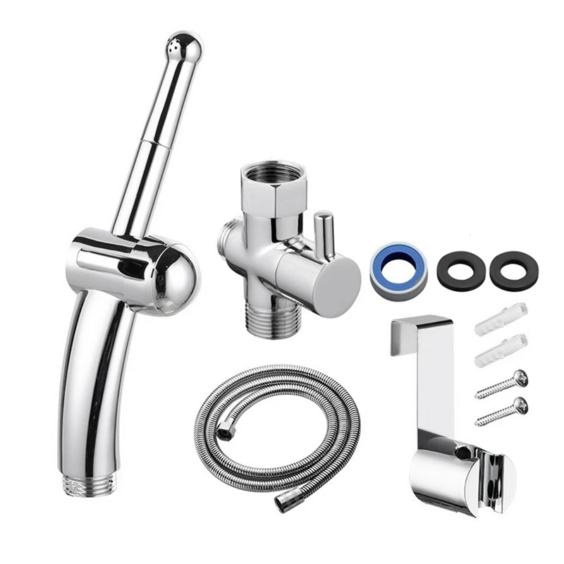 

Bidet Sprayer For Toilet Built-In Filter Handheld Bidet Sprayer For Toilet For Personal Fart Wash Buttock Nozzle