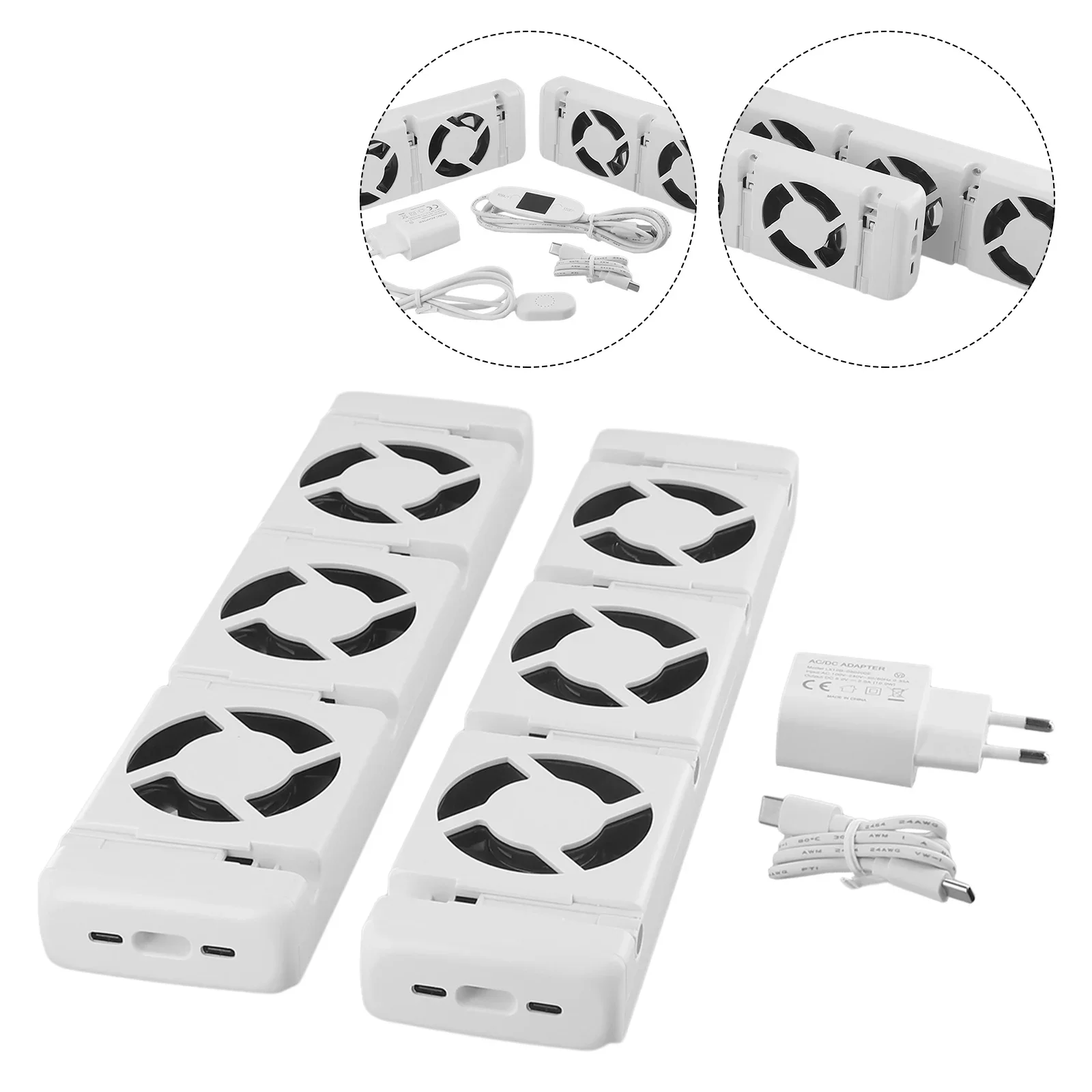 

3.0 Duo-Set Radiator Fan Smart Radiator Booster Extension Set Ventilator Fan Home Improvement DIY Supplies And Accessories