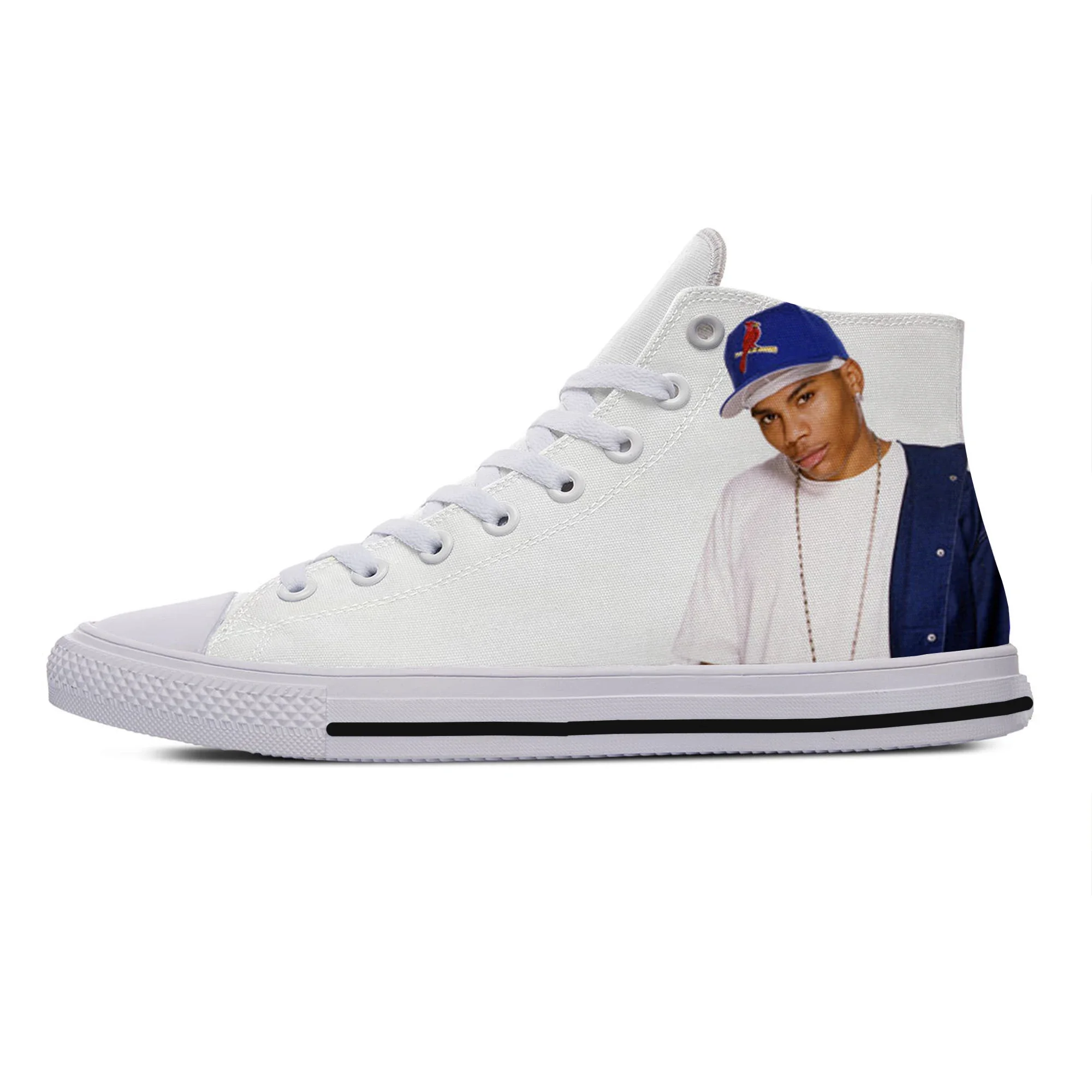 Hot Cool Fashion Funny Hip Hop Summer High Quality Sneakers Latest Casual Shoes Men Women Nelly High Help Classic Board Shoes