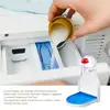 Detergent Cup Holder Soap Tray Dispenser Organizer Drip Fit Catcher For Fabric Firmly Hold On Laundry Bottle Spouts Keep Washer 3