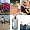 2.2L/73OZ Half Gallon Water Bottle Large Leak Proof Sports Ton Cup with Handle Plastic Drinking Water Container for Gym Outdoors 5