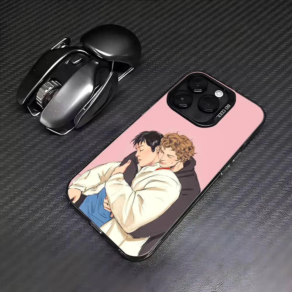 Heated Rivalry: Colorful Silver Back Phone Case