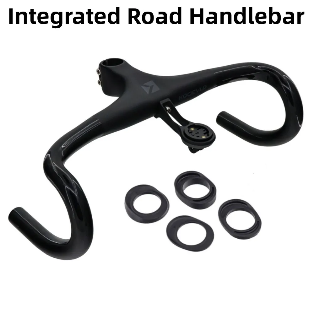 

Integrated Handlebar Road Bicycle Steering Wheel T1000 Carbon Bike Handlebar Gravel Bicycl Drop Handle Bar 28.6mm Stem Parts