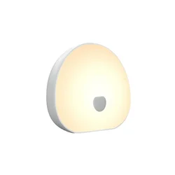Colorful LED Night Light with Soothing Sounds & Rechargeable Sleep Lamp (WHITE)