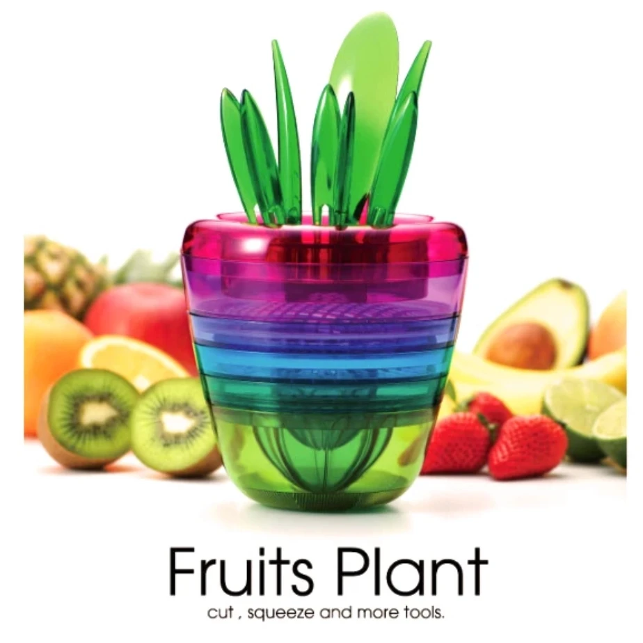 10 In 1New Design Multi Functional Fruits Tool Set With Salad Bowl