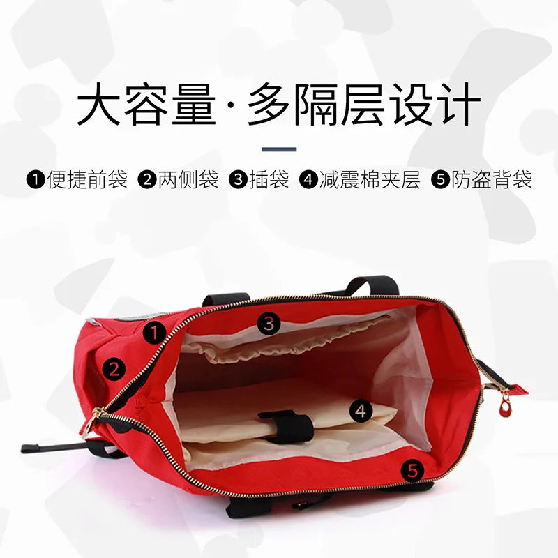 Disney Cartoon Bags Mickey Mouse Simplicity Large Capacity Bag Kawaii Backpack for Men Anime Case Printed Cute Bookbag for Boys