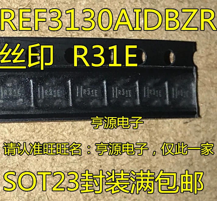 

5pcs original new REF3130AIDBZR SOT23-3 Voltage reference R31E REF3130