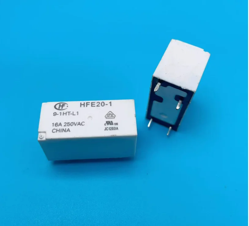 무료 배송 고품질5pcs/HFE20-1 9-1HT-L1 릴레이 4핀 12V 16A