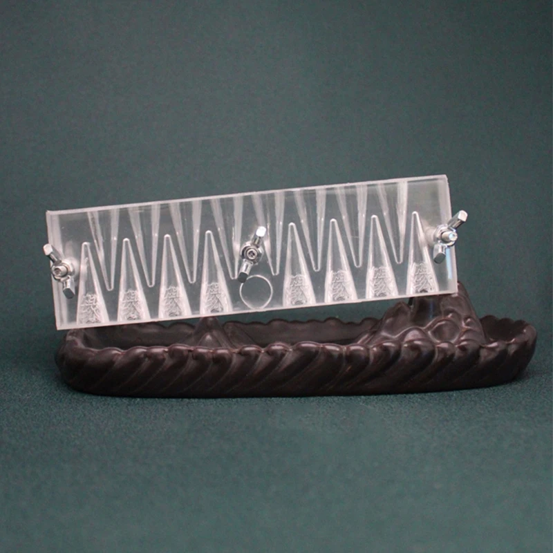 Incense Tower Making Mold Acrylic Transparent Incense Cone Make Molds M68E
