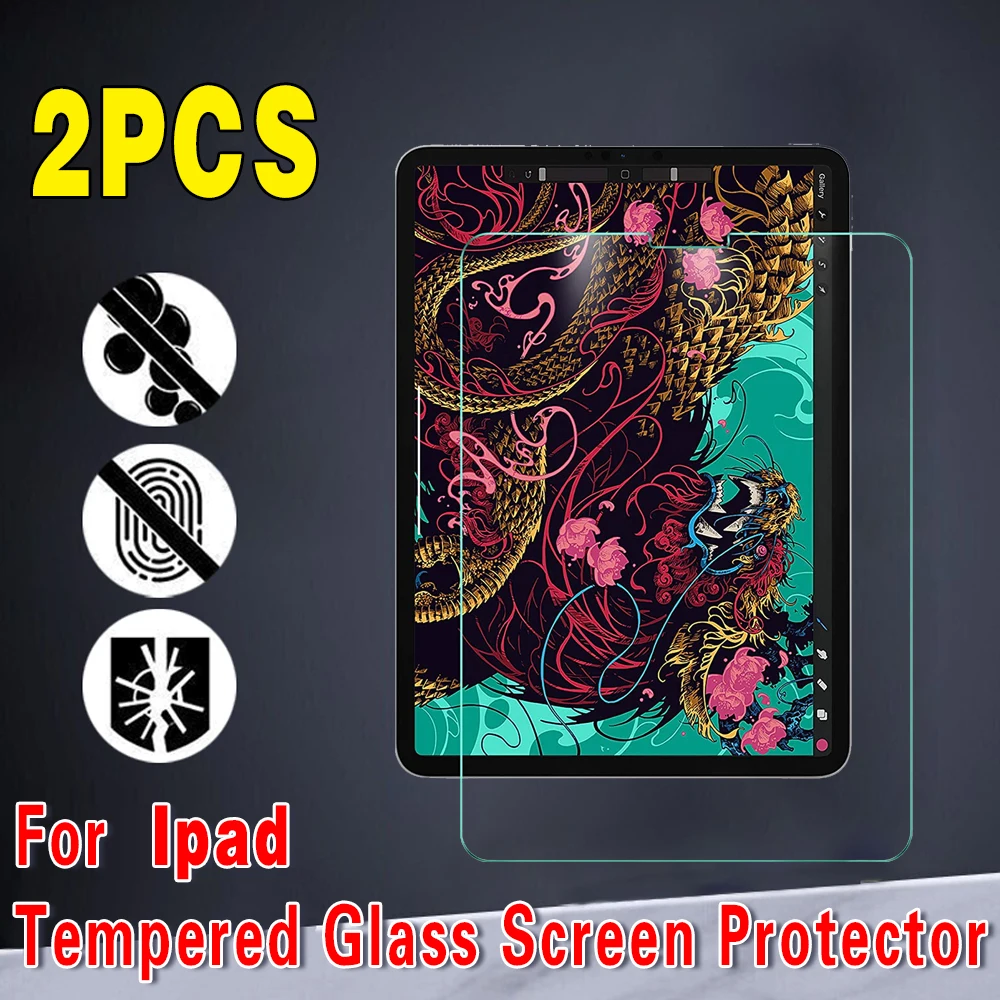 Temperato Protezione Dello Schermo Di Vetro Per Ipad 10.2 9.7 10. 5 10.9 Pro 11 Nuovo Ipad 10 9 8 7 6 5 Air 4 3 2 Mini Ipad 2020 2021 2022