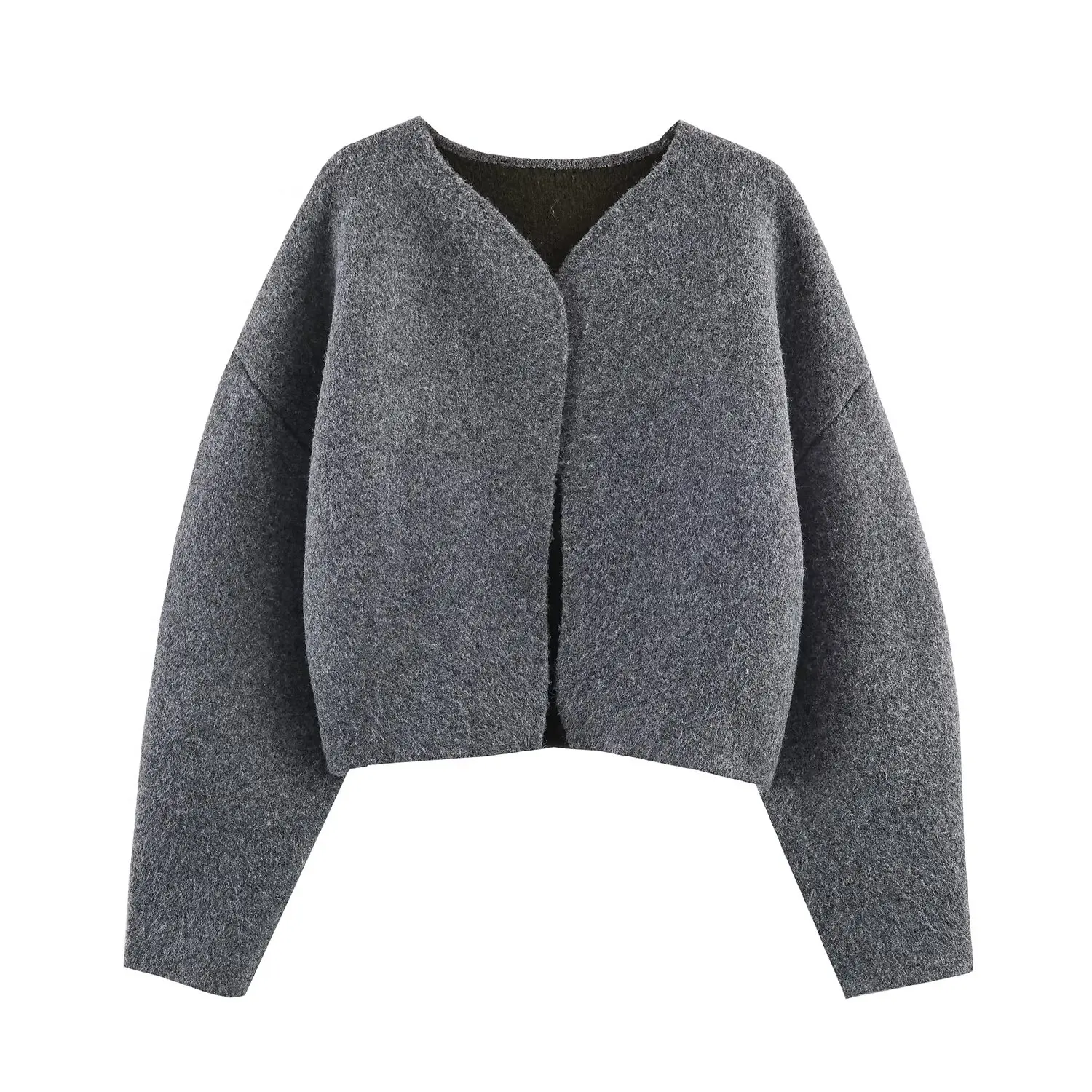 Casual Chic Women Cardigan Sweater Long Sleeve Double Sided Knitted Cardigans Fashion 2025 New Autumn Winter Sweaters Coat ﻿