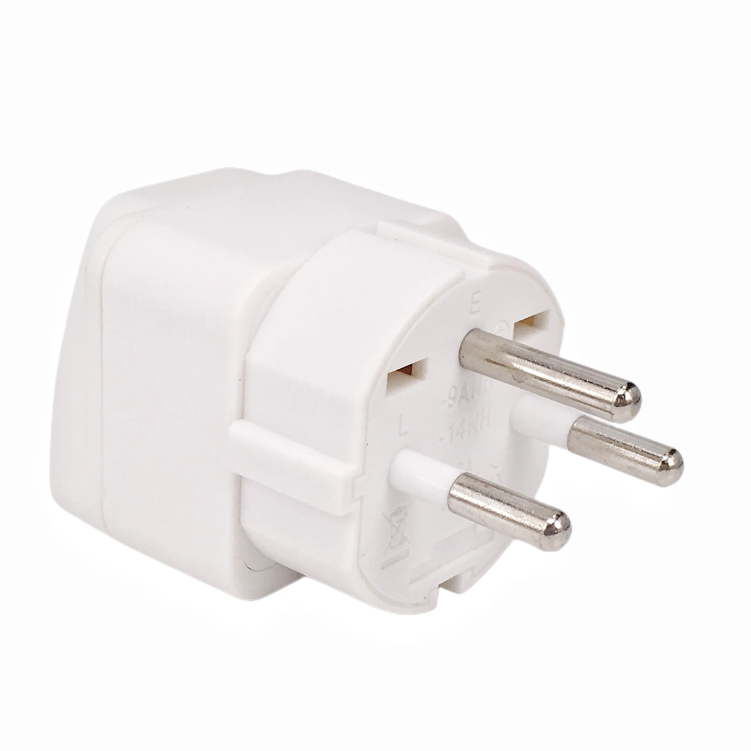 Universal Israe IL Plug Adapter 3 Pin EU Euro AU US UK To Israel Travel Adapter Electric Power Cord Charger Socket Outlet