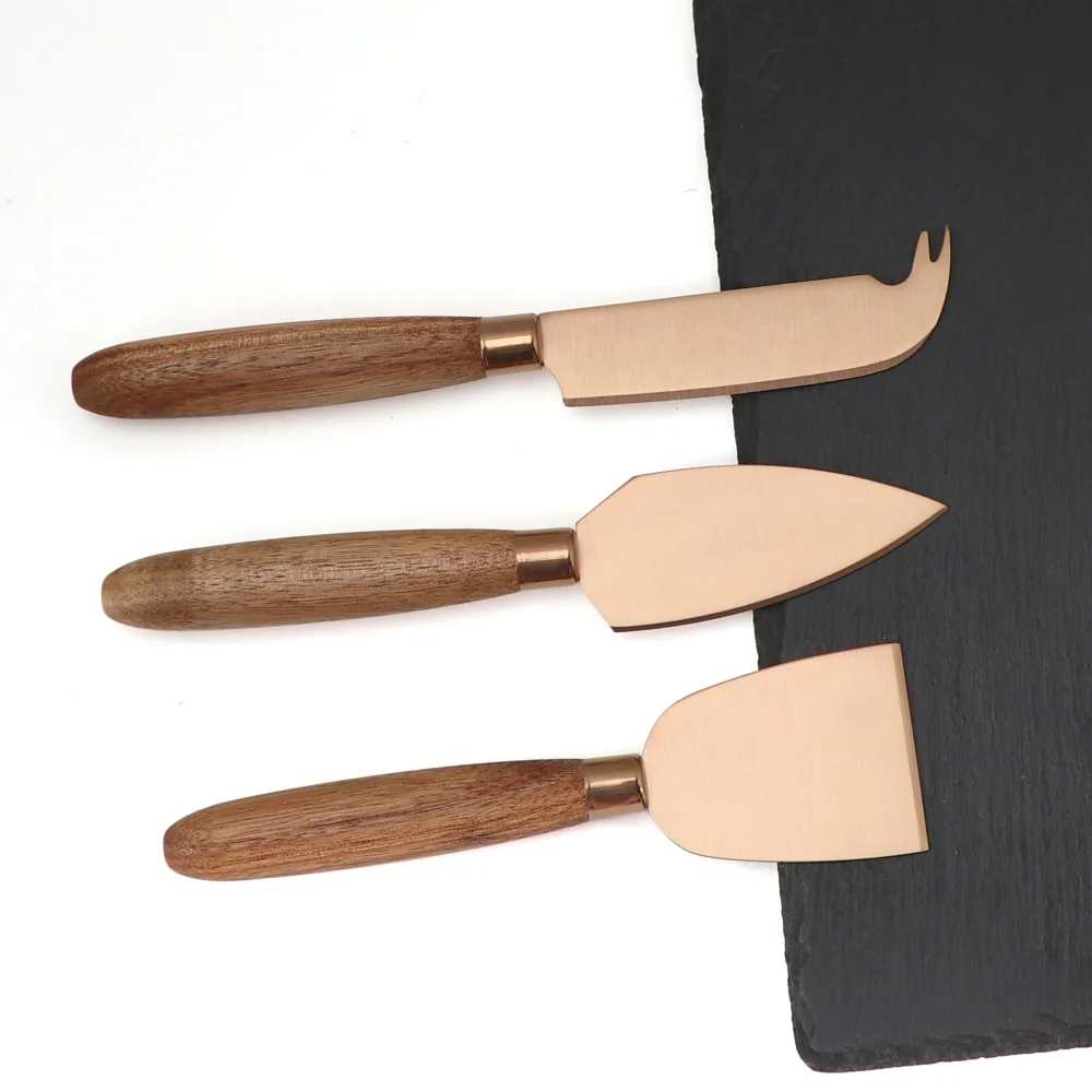 3-Piece Olive Wood Cheese Knife Set with Acacia Cheese Board, 1027327 –  Cangshan Cutlery Company