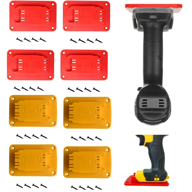 Tool Holder for Dewalt Milwaukee Battery Tool