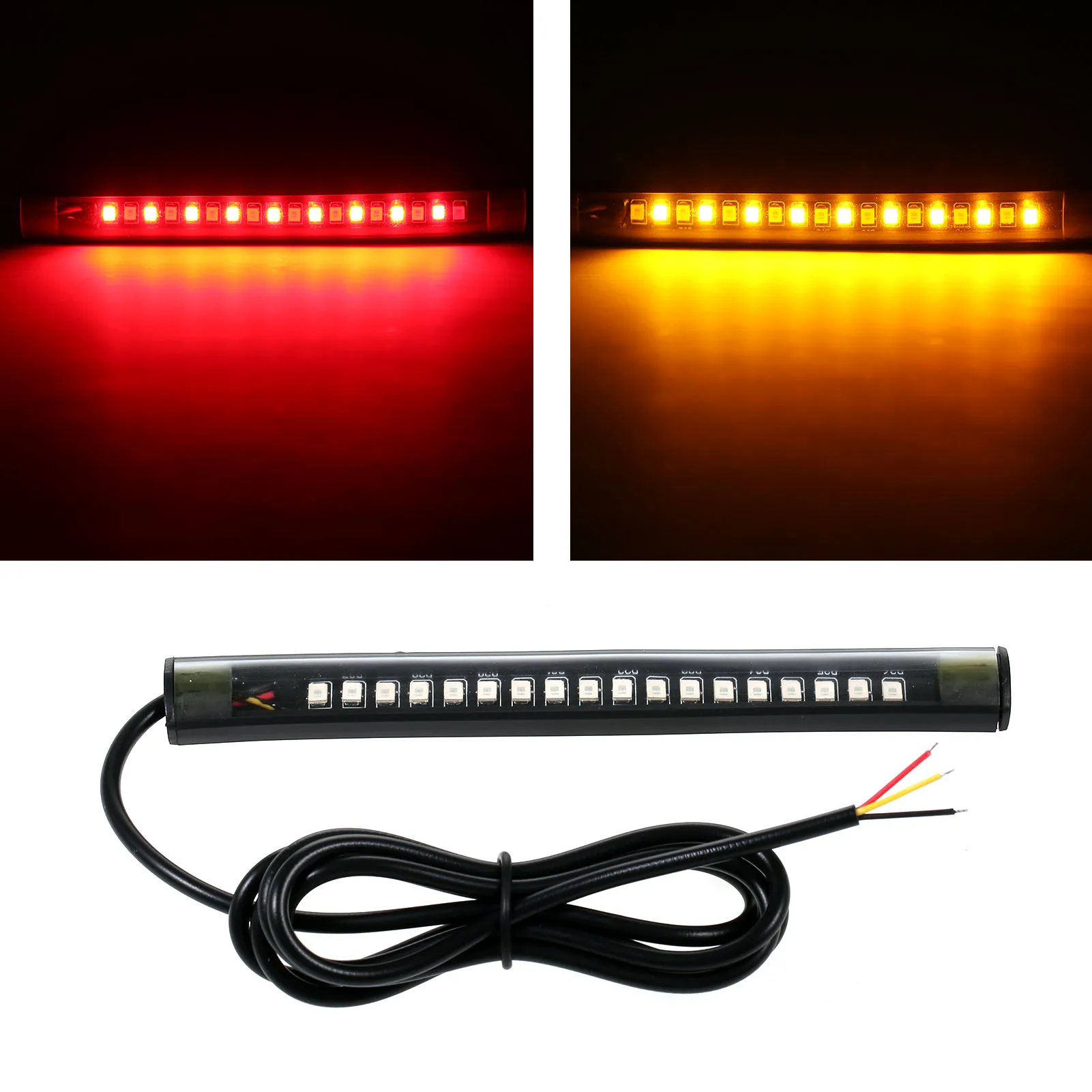 

12 В, 1 шт., универсальные фонари для задних тормозов мотоциклов