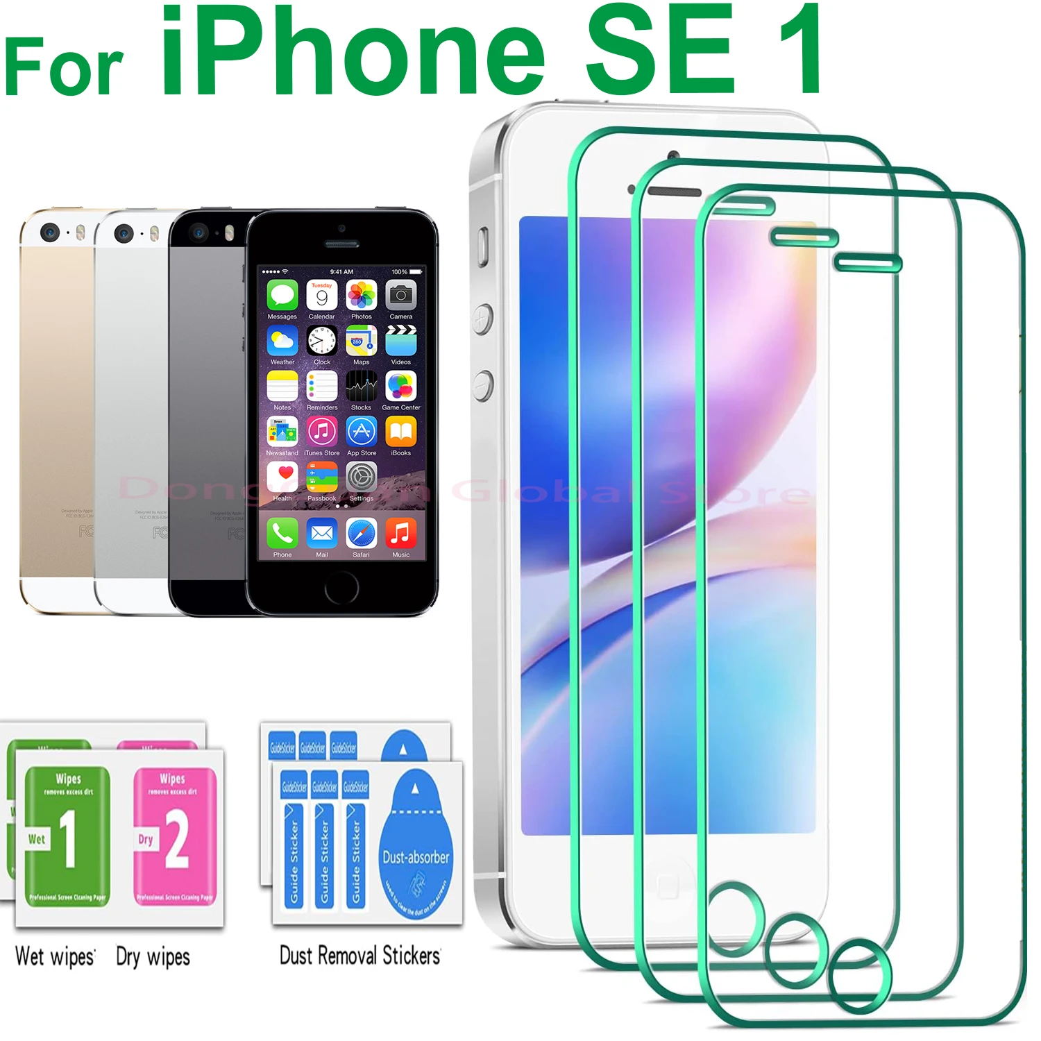 Pack of Tempered Glass Screen Protectors