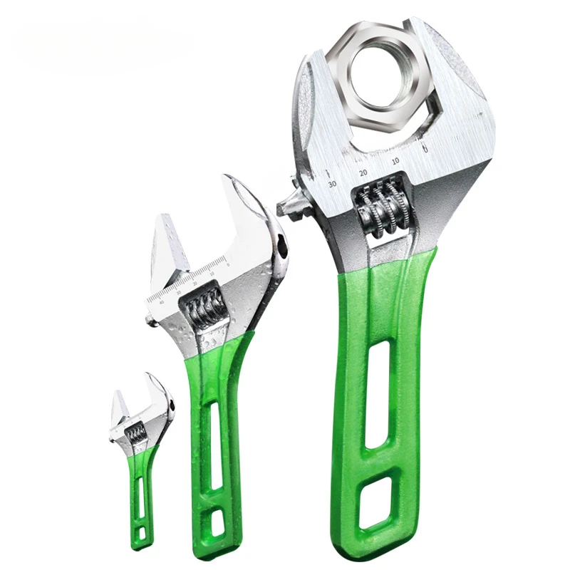 

Adjustable Wrench Light weight Large Opening Short Handle Multifunctional Mini Wrenchs