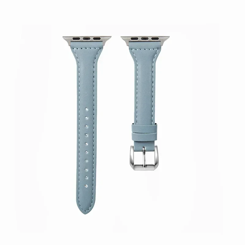 Elegant Slim Leather Watch Strap Bracelet Loop