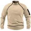Men's Tactical Outdoor Fleece Jacket Clothes Warm Zippers Pullover Men Windproof Coat Thermal Hiking Sweatshirt 4