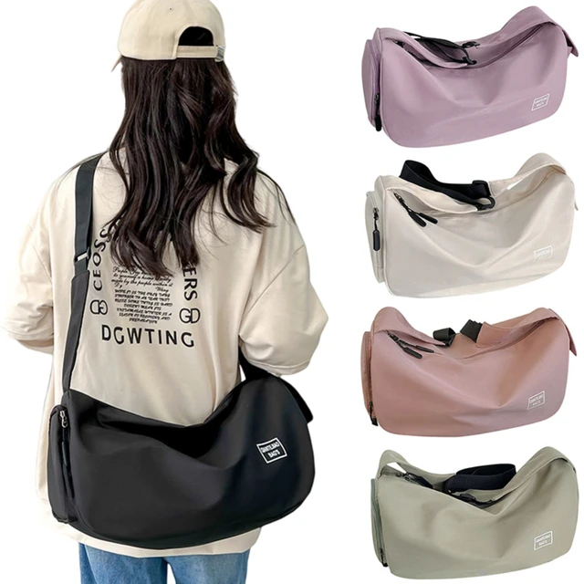 Comprar Bolso de gimnasio para mujer, mochila, bolsos de Fitness, bolso de  hombro al aire libre, bolsa de viaje de gran capacidad