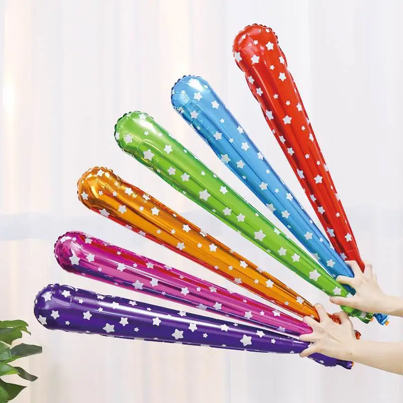 

Games Atmosphere Props Primary School Opening Ceremony Admission Creative Balloon Cheer Cheerleaders Cheer Sticks With Bells.